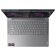 Lenovo Yoga Pro 7 14ASP9 (2024) Laptop - AMD Ryzen AI 9-365 / 14.5inch 2.8K / 1TB SSD / 32GB RAM / Shared AMD Radeon 880M Graphics / Windows 11 Home / English & Arabic Keyboard / Luna Grey / Middle East Version - [83HN001PAX]