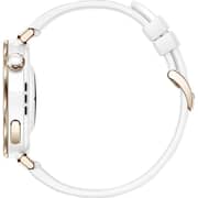 Huawei Watch GT5 Jana Pro - 42mm AMOLED Display, Health Tracking, Smartwatch, White Fluoroelastomer Strap