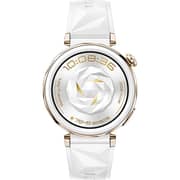 Huawei Watch GT5 Jana Pro - 42mm AMOLED Display, Health Tracking, Smartwatch, White Fluoroelastomer Strap