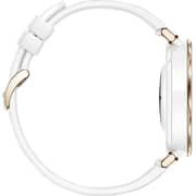 Huawei Watch GT5 Jana Pro - 42mm AMOLED Display, Health Tracking, Smartwatch, White Fluoroelastomer Strap