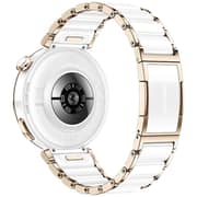 Huawei Watch GT5 Jana Pro - 42mm AMOLED Display, Health Tracking, Smartwatch, Ceramic/White Ceramic Strap