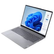 Lenovo ThinkBook 16 G7 IML (2024) Laptop - 1st Series / Intel Core Ultra 7-155H / 16inch WUXGA / 512GB SSD / 8GB RAM / Shared Intel Arc Graphics / English & Arabic Keyboard / Arctic Grey / Middle East Version - [21MS0022AX]