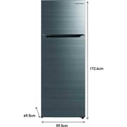 Daewoo Top Mount Refrigerator 338 Litres FR-468VSN