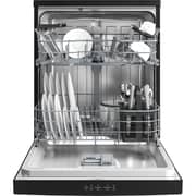 Beko Freestanding Dishwasher , Full-size ,14 Place Settings, Stainless Steel, Black - BDFN15421B