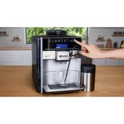 Bosch Fully Automatic Coffee Machine Vero Barista 600 Silver- Removable water tank - 1500 Watt - TIS65621RW