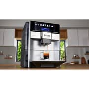 Bosch Fully Automatic Coffee Machine Vero Barista 600 Silver- Removable water tank - 1500 Watt - TIS65621RW
