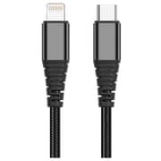Trands USB-C To Lightning Cable 1m Black