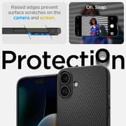 Spigen Liquid Air Case Matte Black iPhone 16