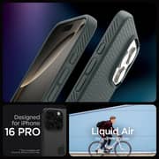 Spigen Liquid Air Case Abyss Green iPhone 16 Pro