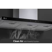 LG Built-in Hood, 90CM, Black Glass and Stainless - HC7Z3625S.CBKZEEC