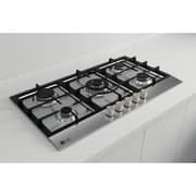 LG Built-in Gas Hob, 90CM, 5 Burners, Silver - CG5Z3626S.CSTZEEC