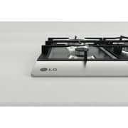 LG Built-in Gas Hob, 90CM, 5 Burners, Silver - CG5Z3626S.CSTZEEC