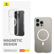 Baseus Magnetic Case Crystal Clear iPhone 16 Pro