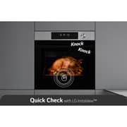 LG Built-in Electric Oven InstaView, with Air Fry Function & Air Sous-Vide, 76 Liters, Black and Silver - WSED7613S.BSTZEEC