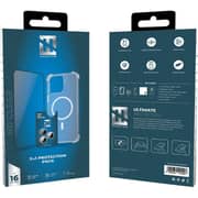 Elephant Horn 3-in-1 Protection Pack Transparent iPhone 16 Pro Max