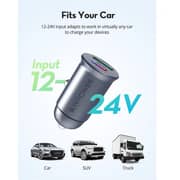 Ravpower Pioneer 2-Port PD GaN Car Charger Black