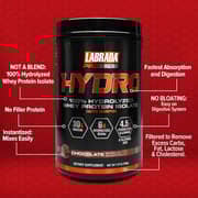 Labrada 100% Pure Hydrolyzed Chocolate Flavoured Whey Protein 780g