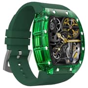 Green Lion GNCRSTSWGN Carlos Santos Smartwatch Green