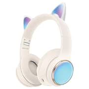 Green Lion GNK400HPCM Wireless Over Ear Kids Headphone Cream