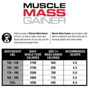Labrada Nutrition Muscle Chocolate Flavoured Mass Gainer 2722g