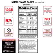 Labrada Nutrition Muscle Chocolate Flavoured Mass Gainer 2722g