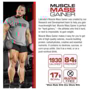 Labrada Nutrition Muscle Chocolate Flavoured Mass Gainer 2722g