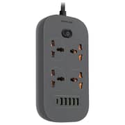 Green Lion GNPOWS5USBGY Power Socket 2500W