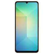 سامسونج جالكسي A06 (128 جيجابايت، 6 جيجابايت) يدعم شبكة 4G لون ذهبي إصدار الشرق الأوسط