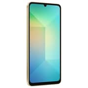 سامسونج جالكسي A06 (128 جيجابايت، 6 جيجابايت) يدعم شبكة 4G لون ذهبي إصدار الشرق الأوسط