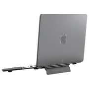 Smartix Matte Laptop Shell With Stand Black MacBook Air 15Inch