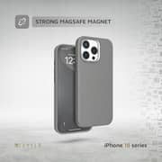 Levelo Iris Magsafe Case Grey iPhone 16 Pro Max