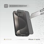 Levelo Privacy Screen Protector Black iPhone 16