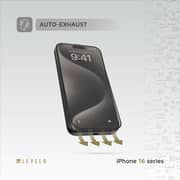 Levelo Privacy Screen Protector Black iPhone 16