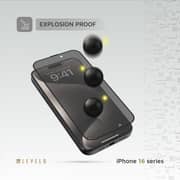 Levelo Privacy Screen Protector Black iPhone 16