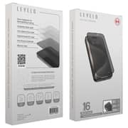 Levelo Privacy Screen Protector Black iPhone 16 Pro