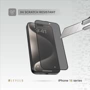 Levelo Privacy Screen Protector Black iPhone 16 Pro Max