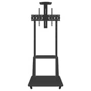Beetec Mobile TV Cart Stand Black