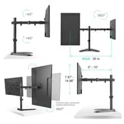Beetec Articulating Monitor Arm Stand Black