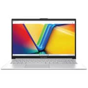Asus Vivobook 15 Go (2023) Laptop – Ryzen 5-7520U / 15.6inch FHD / 512GB SSD / 8GB RAM / Radeon 610M Graphics / Windows 11 Home / English & Arabic Keyboard / Cool Silver / Middle East Version – [E1504FA-NJ005W]