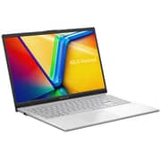 Asus Vivobook 15 Go (2023) Laptop – Ryzen 5-7520U / 15.6inch FHD / 512GB SSD / 8GB RAM / Radeon 610M Graphics / Windows 11 Home / English & Arabic Keyboard / Cool Silver / Middle East Version – [E1504FA-NJ005W]