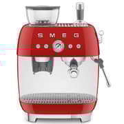 Smeg 50's Style Bean To Cup Coffee Machine EGF03RDUK