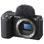 Sony ZV-E10 II APS-C Mirrorless Camera Black- ILCEZVE10M2K/B + GPVPT2BT Camera Grip