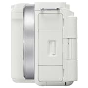 Sony ZV-E10 II APS-C Mirrorless Camera White- ILCEZVE10M2K/W + GPVPT2BT Camera Grip