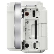 Sony ZV-E10 II APS-C Mirrorless Camera White- ILCEZVE10M2K/W + GPVPT2BT Camera Grip