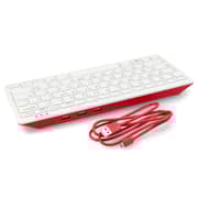 Raspberry Pi Keyboard Red/White