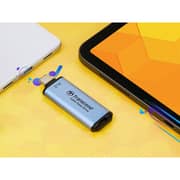 Transcend Portable SSD USB-C 2TB Silver TS2TESD300S