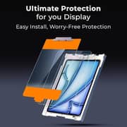 Tempered Glass Screen Protector with Easy Installer Kit for Apple iPad Pro (13) Superior Scratch Resistance & Ultra-Clear Display