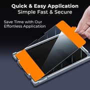 Tempered Glass Screen Protector with Easy Installer Kit for Apple iPad Pro (13) Superior Scratch Resistance & Ultra-Clear Display
