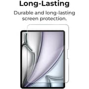 Tempered Glass Screen Protector with Easy Installer Kit for Apple iPad Air (11) Superior Scratch Resistance & Ultra-Clear Display