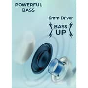 Glassology Vibez mPods Mini TWS Earbuds - 30H Playtime, Hi-Fi Audio, ENC, IPX4 Water Resistant, Type-C Fast Charging